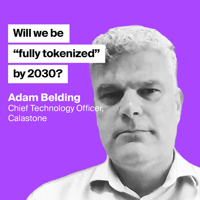 Adam Belding - While tokenization has taken off