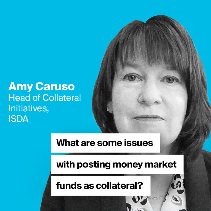 AerialView - Amy Caruso What are some issues with posting money market funds as collateral? 
