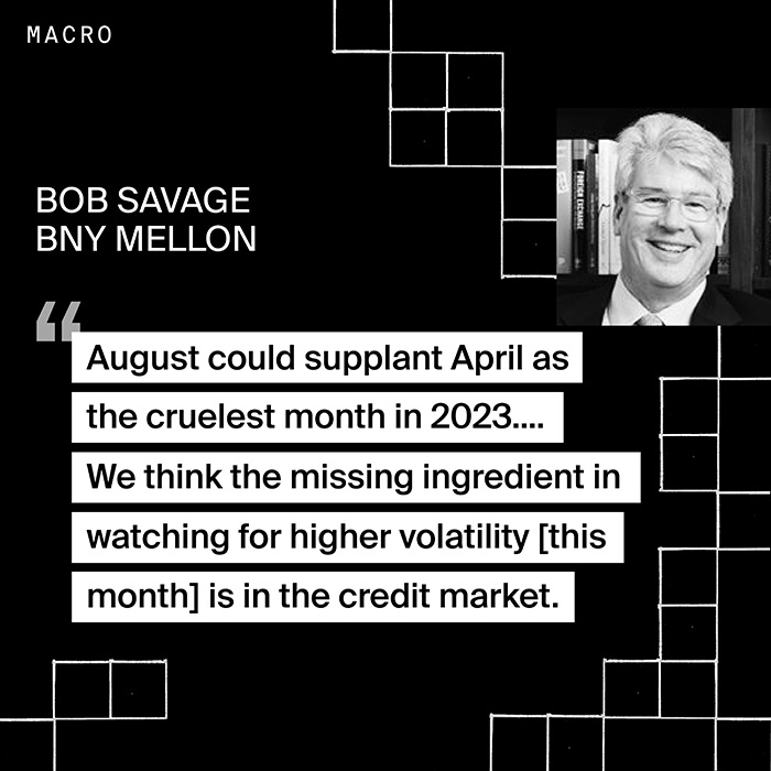 Bob Savage - cruelest month in 2023