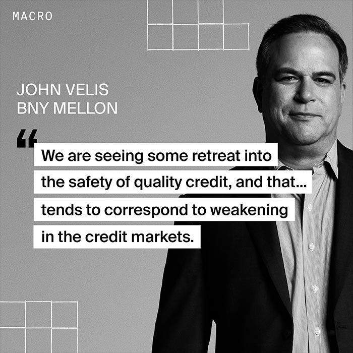 John Velis - flows into investment-grade (IG)