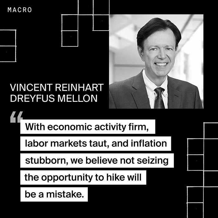 Vincent Reinhart - economic activity