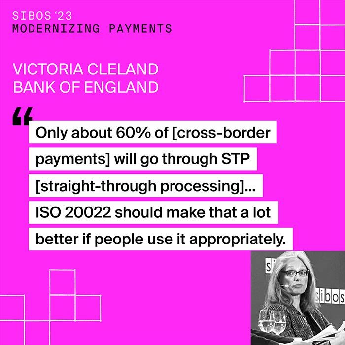Victoria Cleland - cross-border payments