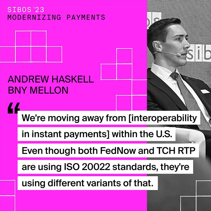 Andrew Haskell - instant payments