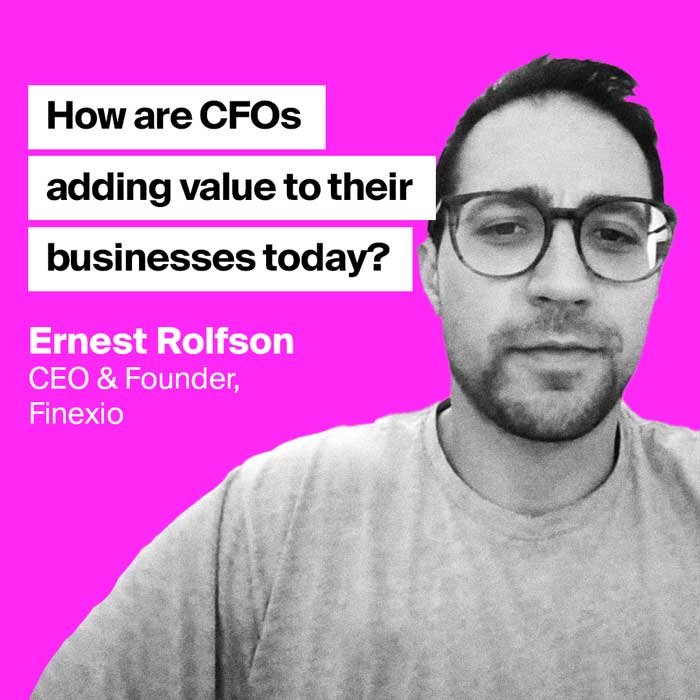Ernest Rolfson - Through embedded payments, CFOs are helping their organizations