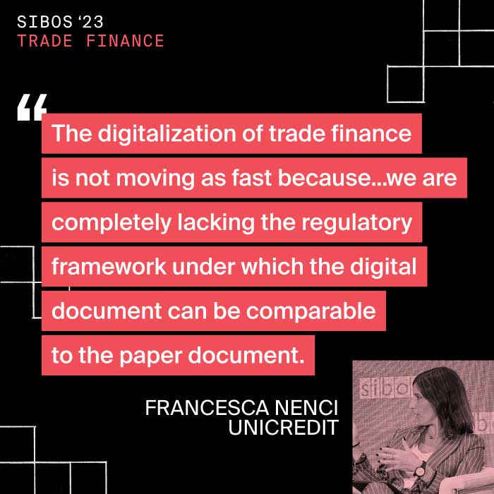 Francesca Nenci - The digitalization of trade finance