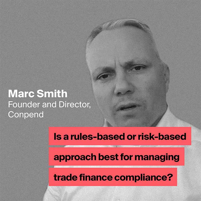 Marc Smith - risk-based approach