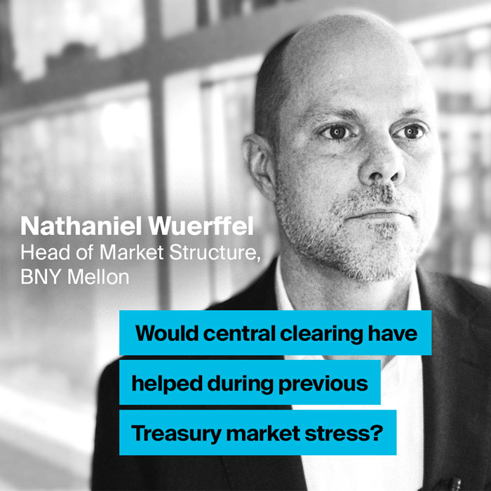Nathaniel Wuerffel - More #CentralClearing for Treasurys and #Treasury repos