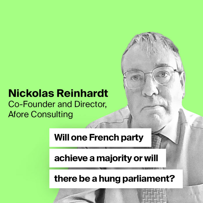 AerialView - Nickolas Reinhardt Will one French party achieve a majority or will there be a hung parliament?