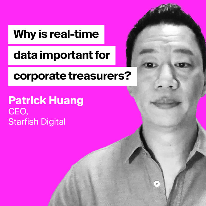 Patrick Huang - Treasury and finance teams need to prepare for how the growth of real-time payments
