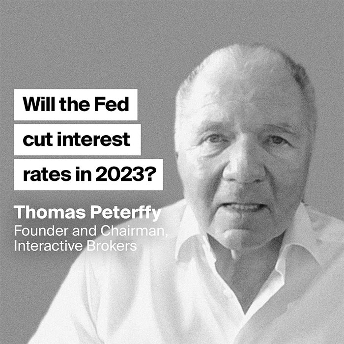 Thomas Peterffy - Fed cut